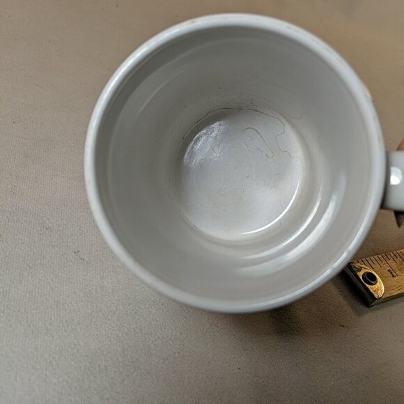 Harvard Business School Ceramic Mug Vintage White Gold Coffee Tea College US Uni - Picture 10 of 11